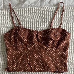 Pacsun brown top